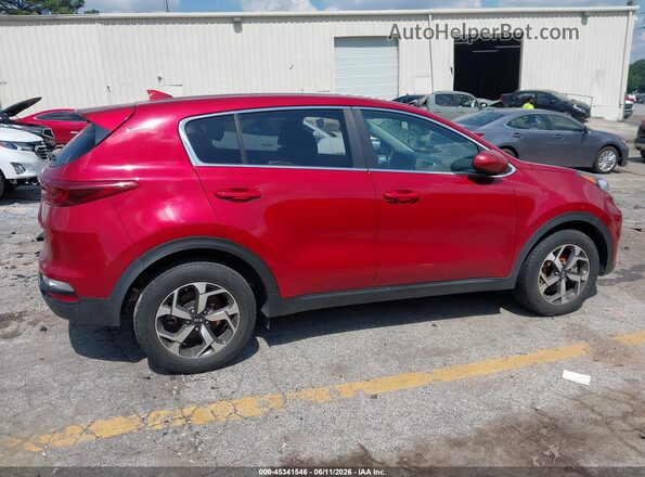 KNDPM3ACXM7881574 2021 KIA SPORTAGE Красный Вид щитка приборов
