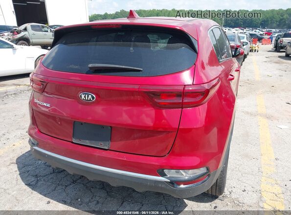 KNDPM3ACXM7881574 2021 KIA SPORTAGE Красный Задняя правая четверть