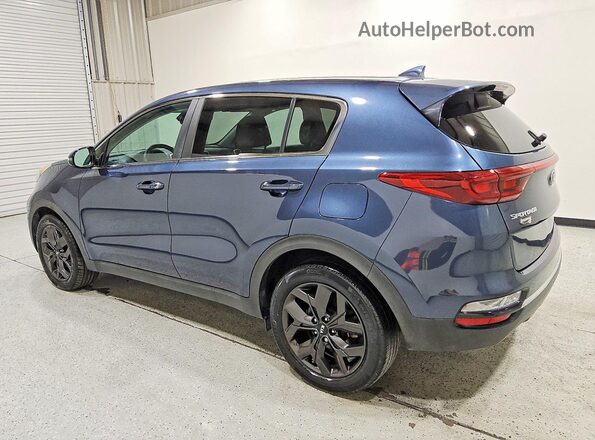 KNDPM3ACXN7945937 2022 KIA SPORTAGE Blue Հետևի ձախ