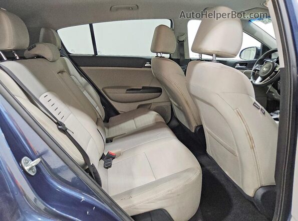 KNDPM3ACXN7945937 2022 KIA SPORTAGE Blue Սալոնի հետևի տեսք