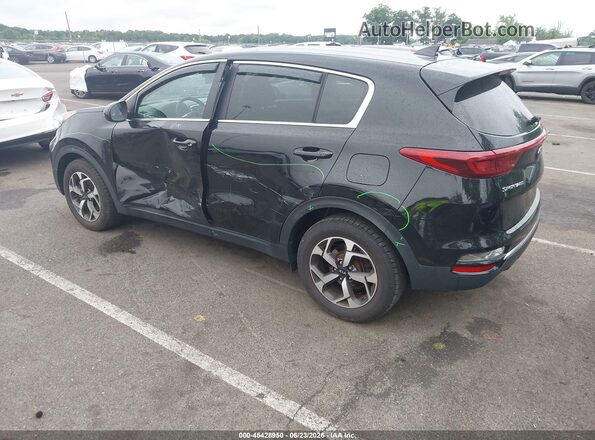KNDPM3ACXN7987220 2022 KIA SPORTAGE Черный Задняя левая четверть