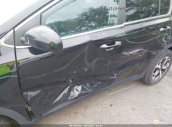 KNDPM3ACXN7987220 2022 KIA SPORTAGE Черный Вид спереди