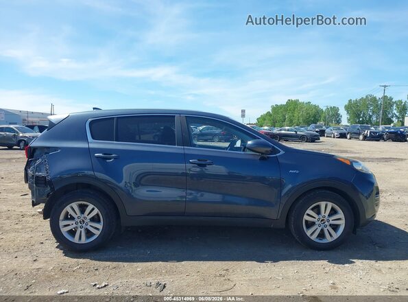 KNDPMCAC0H7042233 2017 KIA SPORTAGE Navy 