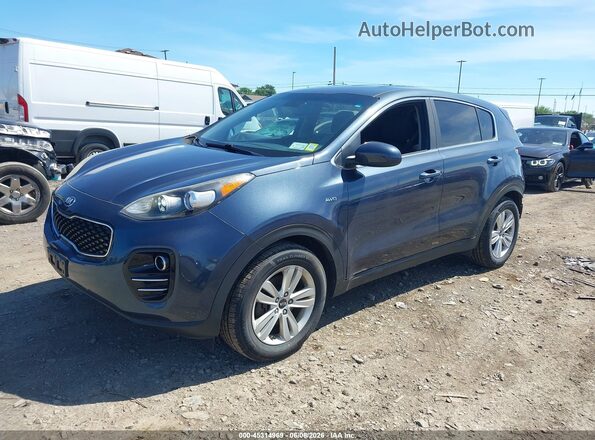 KNDPMCAC0H7042233 2017 KIA SPORTAGE Navy 