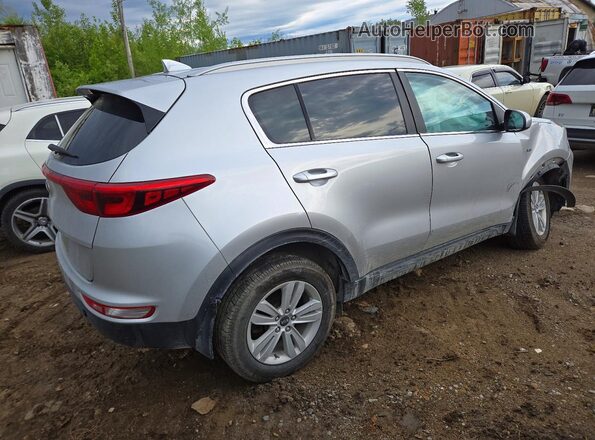 KNDPMCAC0H7148391 2017 KIA SPORTAGE Серый Задняя правая четверть