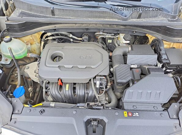 KNDPMCAC0H7148391 2017 KIA SPORTAGE Серый Вид подкапотного пространства