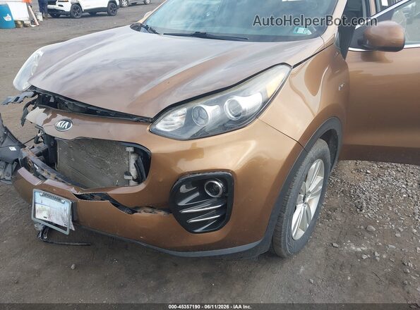 KNDPMCAC0H7164056 2017 KIA SPORTAGE Brown 