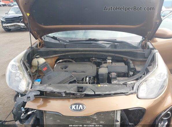 KNDPMCAC0H7164056 2017 KIA SPORTAGE Brown 