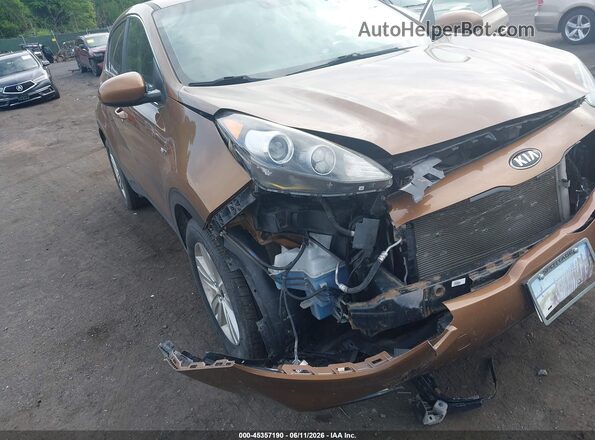 KNDPMCAC0H7164056 2017 KIA SPORTAGE Brown 