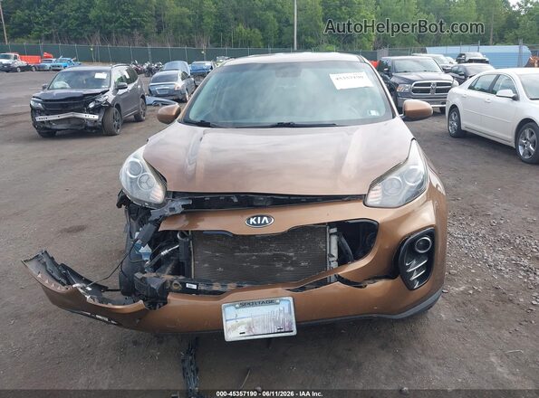 KNDPMCAC0H7164056 2017 KIA SPORTAGE Brown 