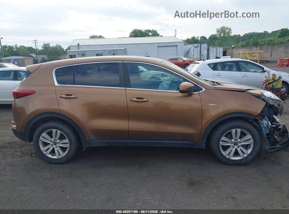 KNDPMCAC0H7164056 2017 KIA SPORTAGE Brown 