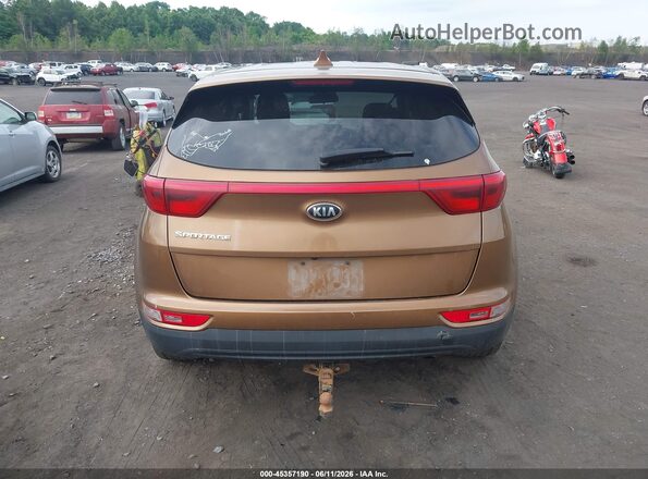 KNDPMCAC0H7164056 2017 KIA SPORTAGE Brown 