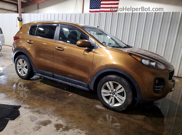 KNDPMCAC0H7184601 2017 KIA SPORTAGE Orange 