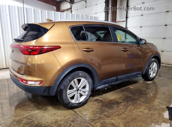 KNDPMCAC0H7184601 2017 KIA SPORTAGE Orange 