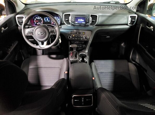 KNDPMCAC0H7184601 2017 KIA SPORTAGE Orange 