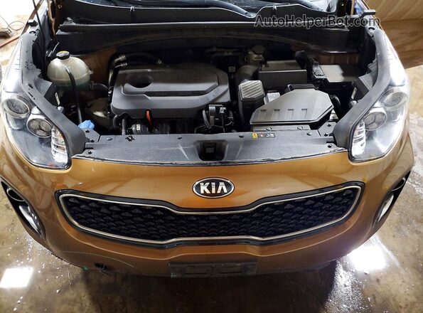 KNDPMCAC0H7184601 2017 KIA SPORTAGE Orange 