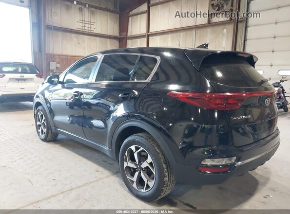 KNDPMCAC0L7837713 2020 KIA SPORTAGE Черный Задняя левая четверть