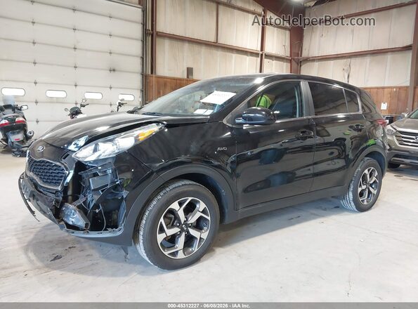 KNDPMCAC0L7837713 2020 KIA SPORTAGE Черный Передняя левая четверть