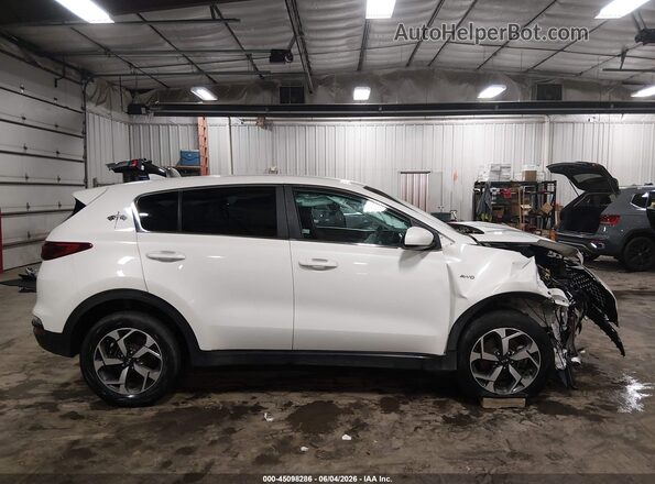 KNDPMCAC0N7007543 2022 KIA SPORTAGE White Սալոնի հետևի տեսք
