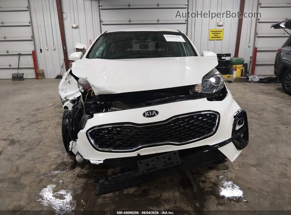 KNDPMCAC0N7007543 2022 KIA SPORTAGE White Սարքավորումների վահանակի տեսք