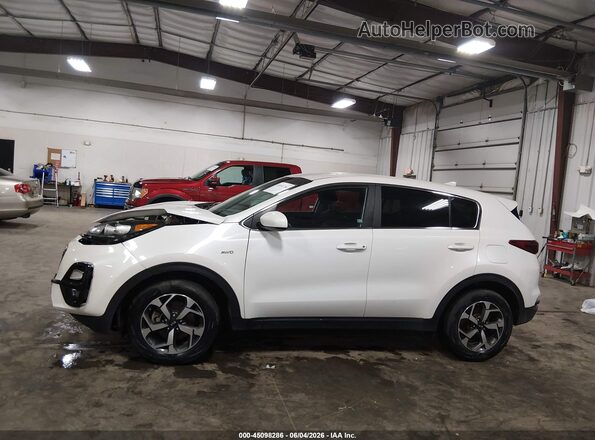 KNDPMCAC0N7007543 2022 KIA SPORTAGE White Սալոնի 360 աստիճան տեսք