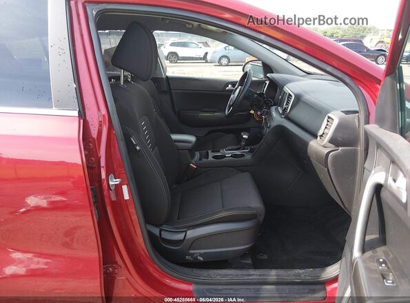 KNDPMCAC1H7157035 2017 KIA SPORTAGE Red Vista interior delantera