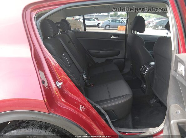 KNDPMCAC1H7157035 2017 KIA SPORTAGE Red Vista de la etiqueta del VIN