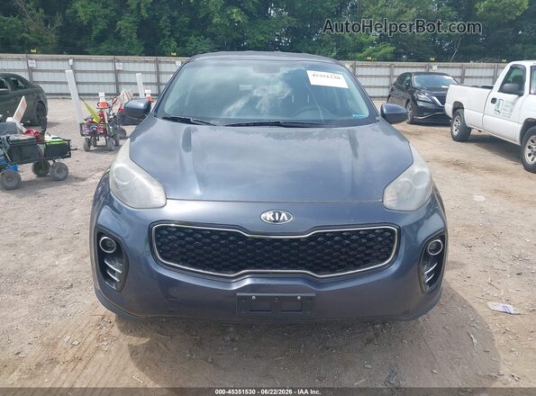 KNDPMCAC1J7359878 2018 KIA SPORTAGE Black ხელსაწყოთა პანელის ხედი