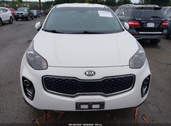 KNDPMCAC1J7379631 2018 KIA SPORTAGE White Front view