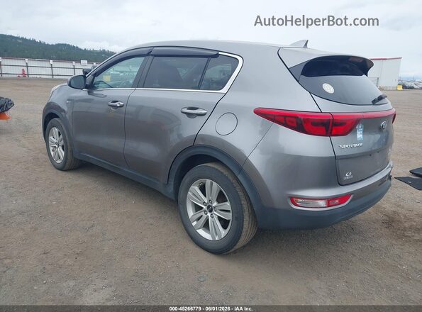 KNDPMCAC1J7472908 2018 KIA SPORTAGE Gray 