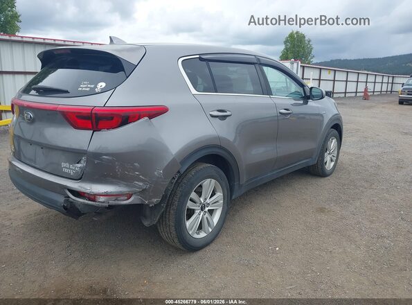 KNDPMCAC1J7472908 2018 KIA SPORTAGE Gray 