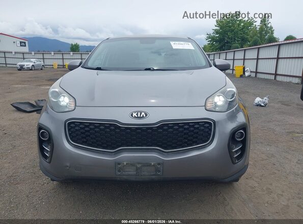 KNDPMCAC1J7472908 2018 KIA SPORTAGE Gray 