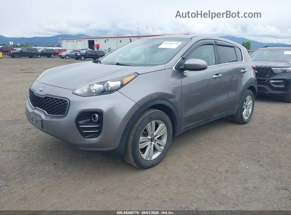 KNDPMCAC1J7472908 2018 KIA SPORTAGE Gray 