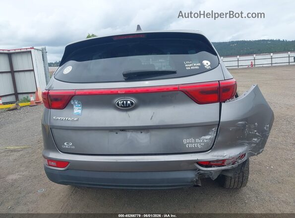 KNDPMCAC1J7472908 2018 KIA SPORTAGE Gray 