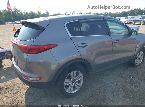 KNDPMCAC1K7528895 2019 KIA SPORTAGE Gray Trasero derecho