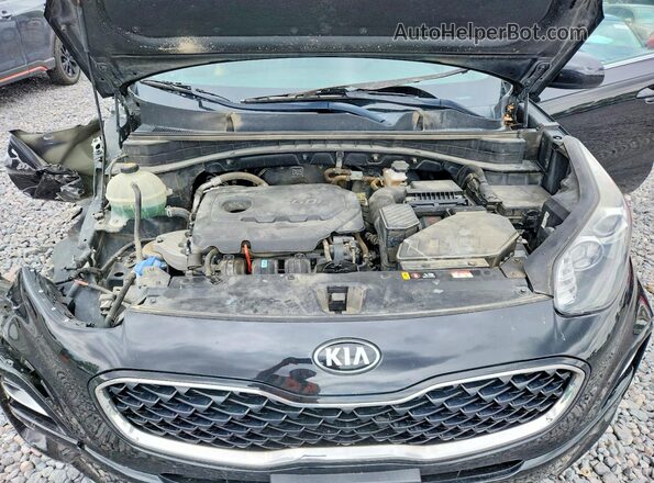KNDPMCAC1L7748832 2020 KIA SPORTAGE Black Rear interior view