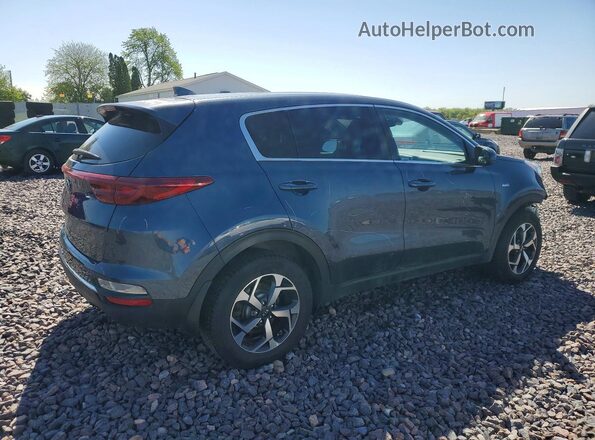 KNDPMCAC1M7861097 2021 KIA SPORTAGE Blue უკანა მარჯვენა
