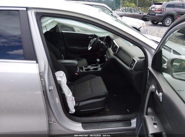 KNDPMCAC1M7878045 2021 KIA SPORTAGE Silver წინა სალონის ხედი