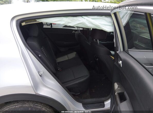 KNDPMCAC1M7878045 2021 KIA SPORTAGE Silver VIN კოდის სტიკერის ხედი