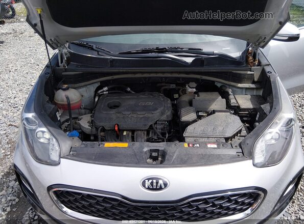 KNDPMCAC1M7878045 2021 KIA SPORTAGE Silver უკანა ხედი
