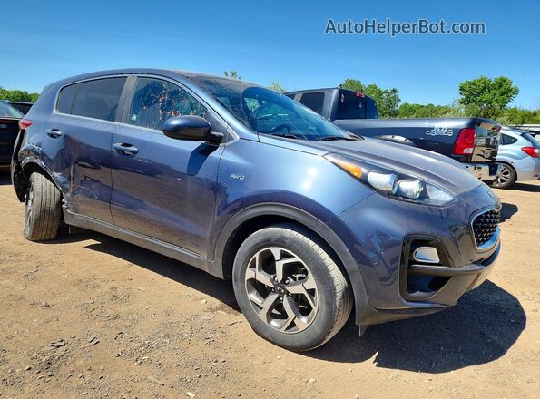 KNDPMCAC1M7914137 2021 KIA SPORTAGE Blue 