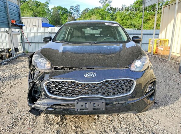 KNDPMCAC1M7927115 2021 KIA SPORTAGE Black Vista frontal