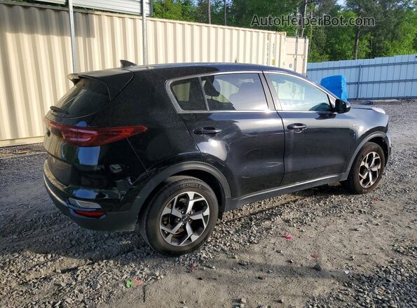KNDPMCAC1M7927115 2021 KIA SPORTAGE Black Trasero derecho