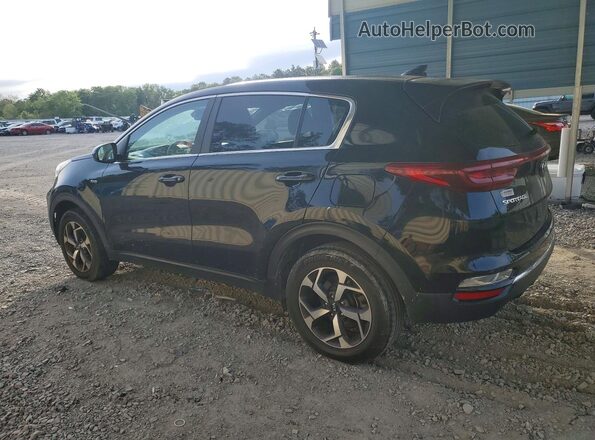 KNDPMCAC1M7927115 2021 KIA SPORTAGE Black Trasero izquierdo