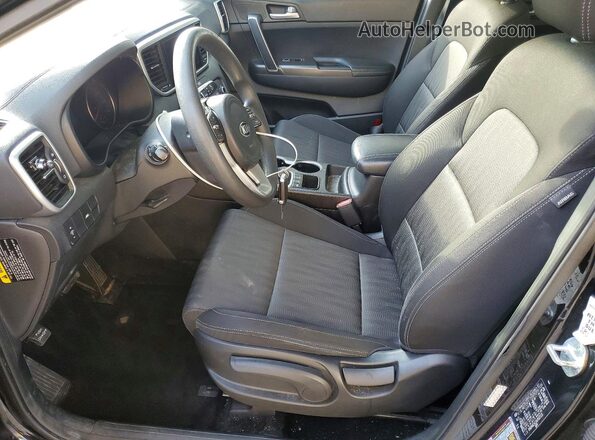 KNDPMCAC1M7927115 2021 KIA SPORTAGE Black Vista interior delantera