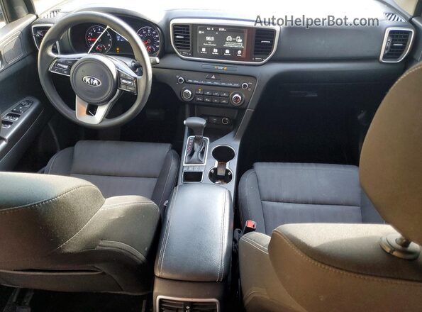 KNDPMCAC1M7927115 2021 KIA SPORTAGE Black Vista del salpicadero