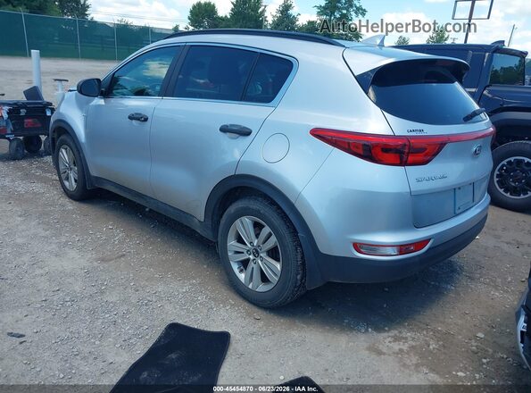 KNDPMCAC2H7238237 2017 KIA SPORTAGE Silver Rear left