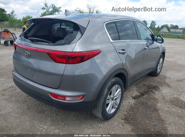 KNDPMCAC2H7273683 2017 KIA SPORTAGE Gray Задня права чверть