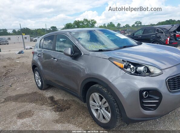KNDPMCAC2H7273683 2017 KIA SPORTAGE Gray Вид спереду