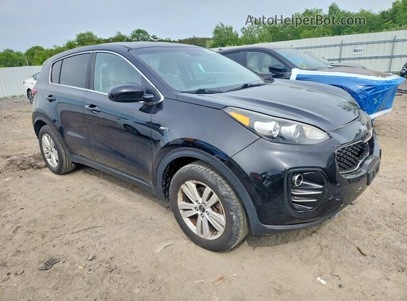 KNDPMCAC2J7365964 2018 KIA SPORTAGE Charcoal Front right